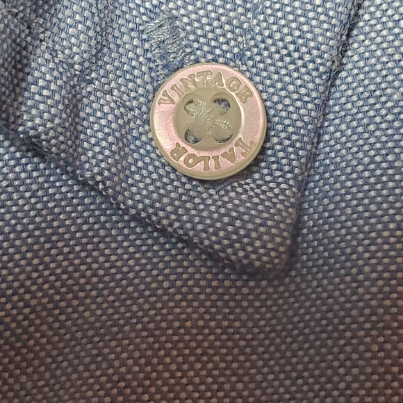 TAILOR VINTAGE - Mens Macaw LuxePerformance Oxford Button Down shirt - Picture 6 of 6